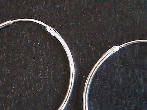 SOLID STERLING SILVER SLEEPER EARRINGS