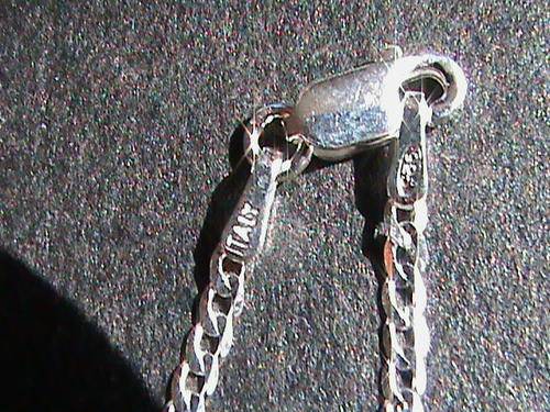 50 CM LONG SOLID STERLING SILVER CHAIN