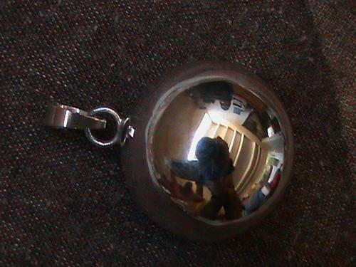 LARGE SOLID STERLING SILVER HARMONY / MYSTIC BELL