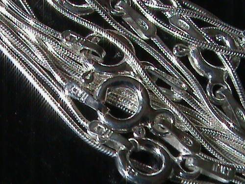 45 CM LONG SOLID STERLING SILVER CHAIN