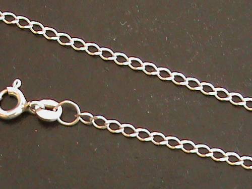 45 CM LONG SOLID STERLING SILVER CHAIN