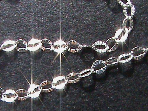 45 cm LONG  .SOLID STERLING SILVER CHAIN.