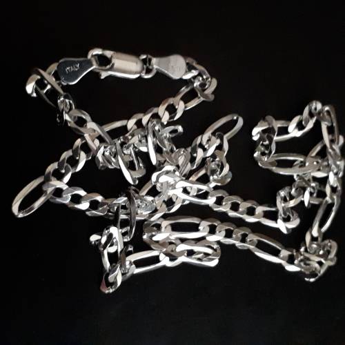 55CM LONG SOLID STERLING SILVER CHAIN