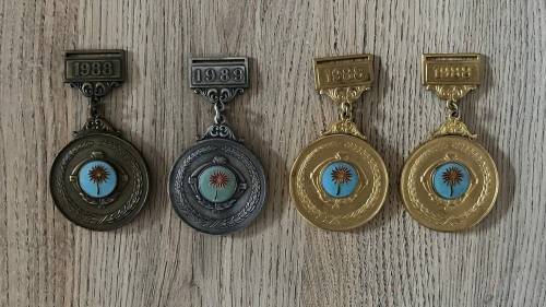 *WOW* 1980`s COLLECTABLE TRANSVAAL MEDALS x4
