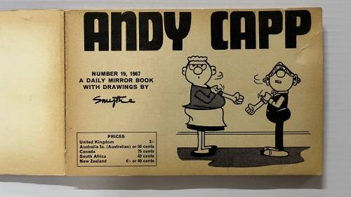 Vintage Andy Capp Comic Book - Nr 19, 1967