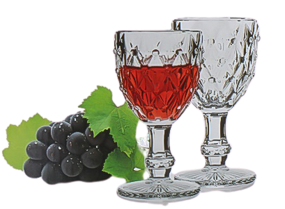 Brand New 6 Piece Clear Crystal Red Wine Glass Set - LOCAL STOCK