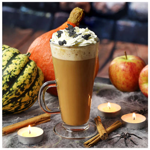 Brand New 6 Piece Clear Elegant Tall Latte Glasses Set  -  2 x 3pc