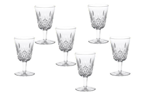 Seven (7) Piece Clear Whiskey and Wine Decanter Set - Ready To Ship Items