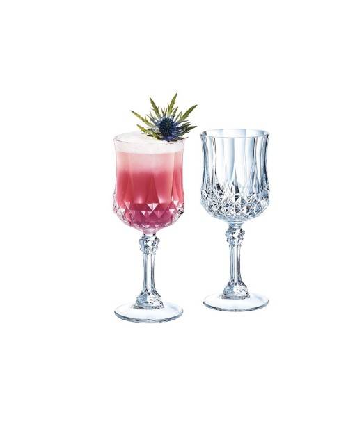 Brand New 6 Piece Crystal White Goblet Wine Glasses - Ready To Ship Items