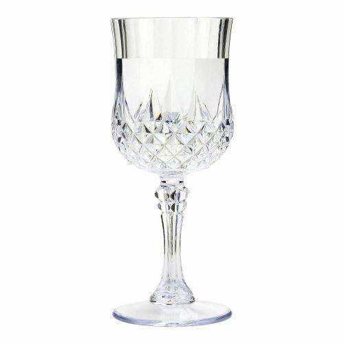 Brand New 6 Piece Crystal White Goblet Wine Glasses - Ready To Ship Items