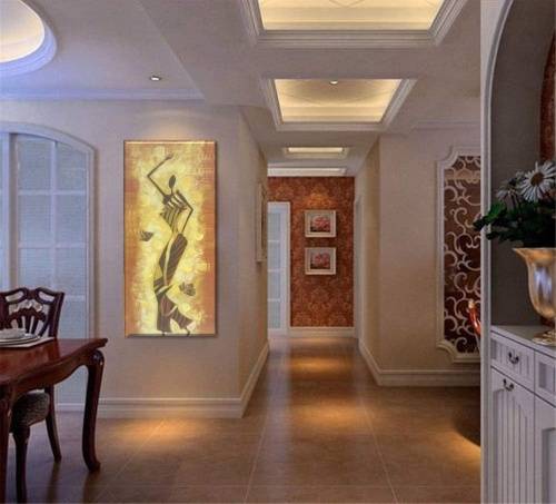Brand New Wall Art African Oil Painting on Canvas (40 x 80cm) - Ready To Ship Items