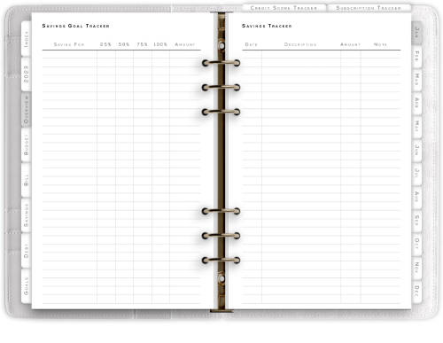 2024 Finance Digital Planner - 76 Pages - Hyperlinked Tabs - Goodnotes