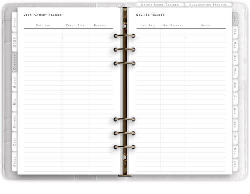 2024 Finance Digital Planner - 76 Pages - Hyperlinked Tabs - Goodnotes