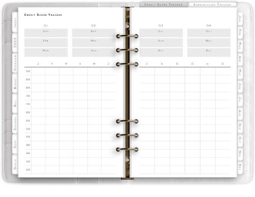 2024 Finance Digital Planner - 76 Pages - Hyperlinked Tabs - Goodnotes