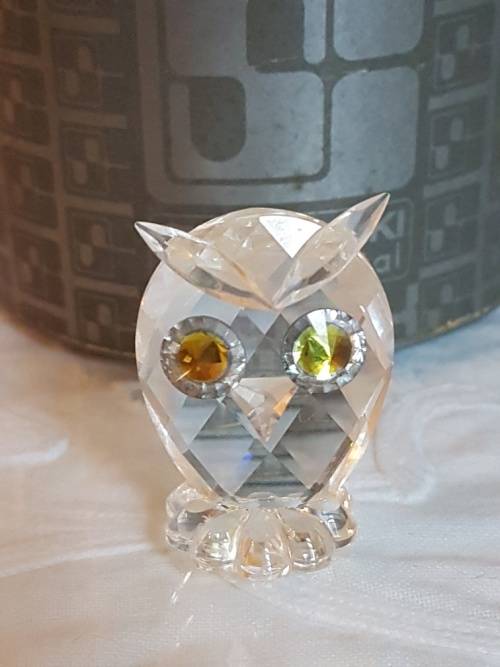 Swarovski Boxed Owl Art 7654 nr038000