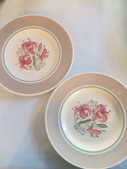 For lindsay only A Pair of Susie Cooper Lilly Side Plates