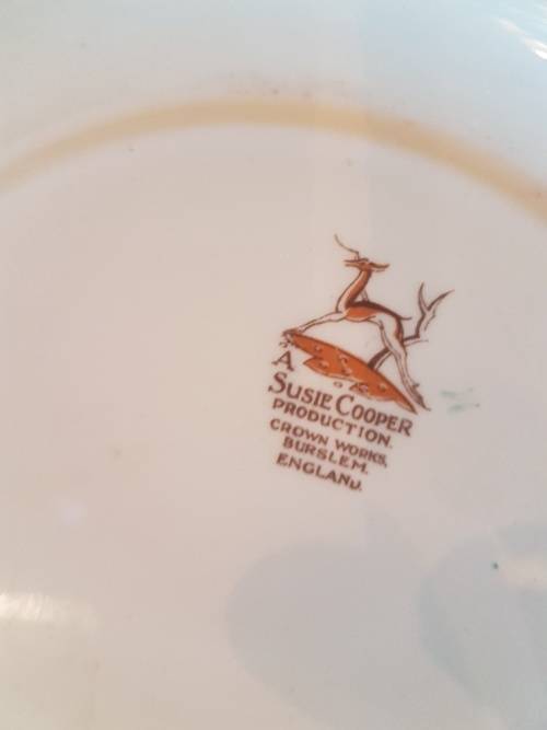 For lindsay only A Pair of Susie Cooper Lilly Side Plates