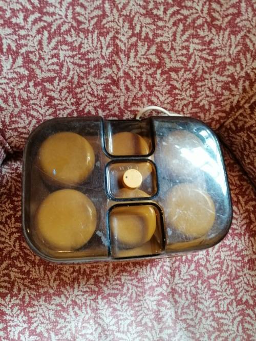 Retro AEG Yoghurt Maker With 6 Glass Bottles  Working