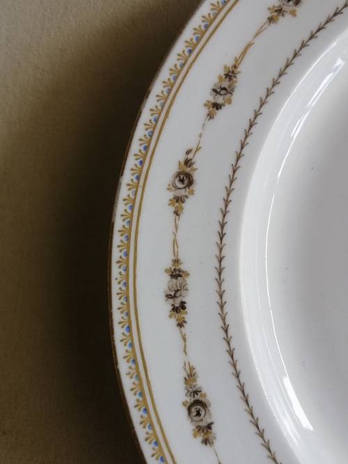 Meissen Marcolini Period  Plate