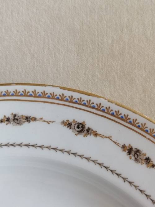 Meissen Marcolini Period  Plate