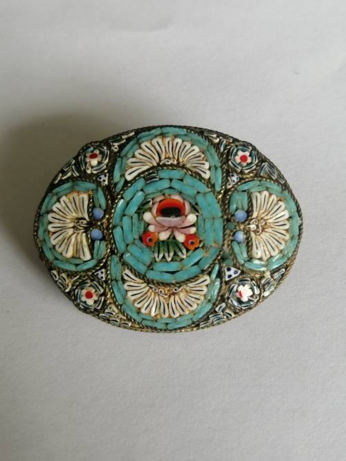 Gorgeous Mosaic Brooch