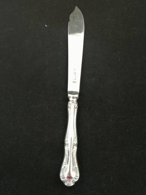 An Outstanding 6 Place Mappin and Webb Russel Pattern Sterling Silver Cutlery Set 2160 grams plus