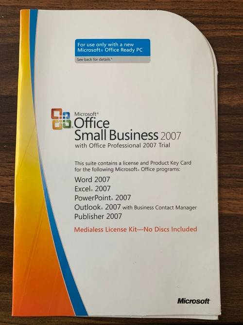 Microsoft Office Small Business 2007 OEM