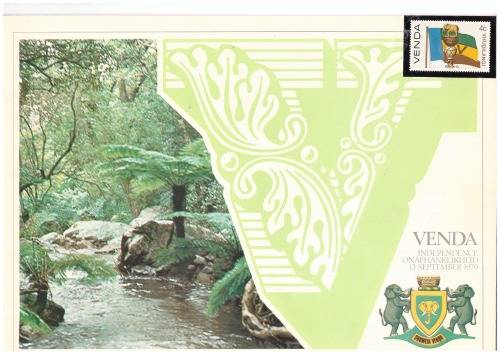 VENDA BOOKLET SIGNED BY BOTH PRESIDENTS  AND THE STAMP ARTIST