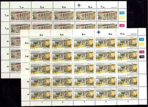 RSA 1984 BRIDGES COMBO ( FULL UMM SHEET SET, FDC, POSTCARDS SET ,CONTROLS UMM AND CTO)