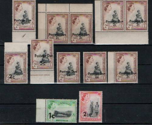 Swaziland QEII Mint* selection