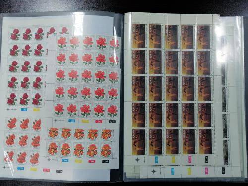 10 SLEEVE FLIPFILE WITH RSA U.M.M SHEETS SEE SIMAGES