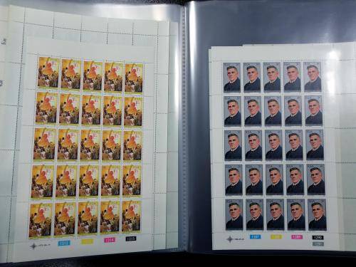 10 SLEEVE FLIPFILE WITH RSA U.M.M SHEETS SEE SIMAGES