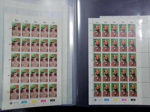 10 SLEEVE FLIPFILE WITH RSA U.M.M SHEETS SEE SIMAGES