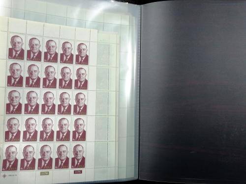 10 SLEEVE FLIPFILE WITH RSA U.M.M SHEETS SEE SIMAGES