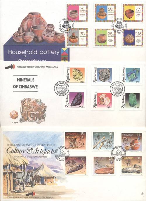 ZIMBABWE FDCs x 29