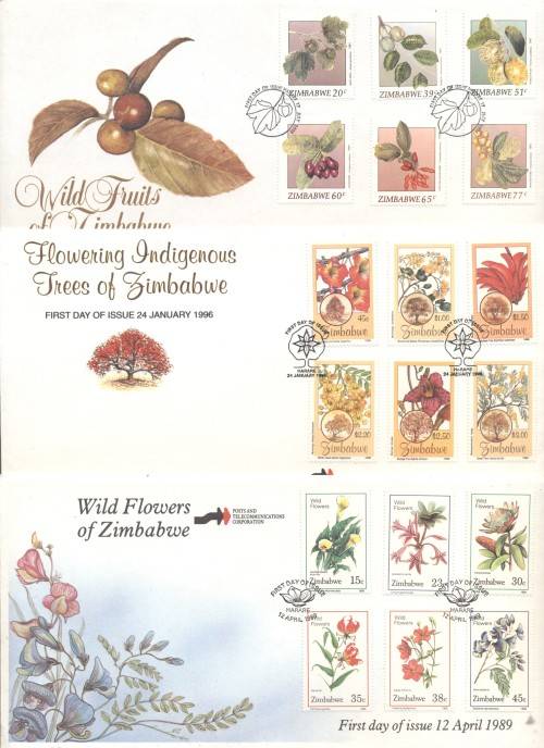 ZIMBABWE FDCs x 29