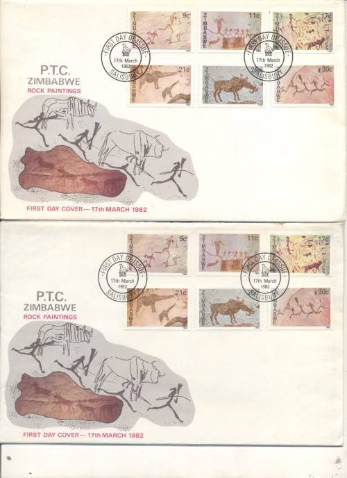 ZIMBABWE FDCs x 29