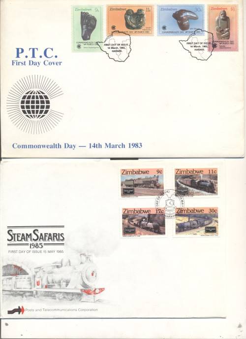 ZIMBABWE FDCs x 29