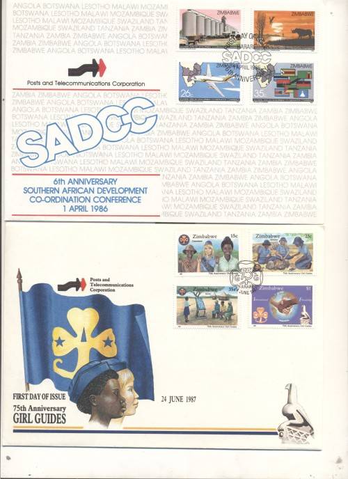 ZIMBABWE FDCs x 29
