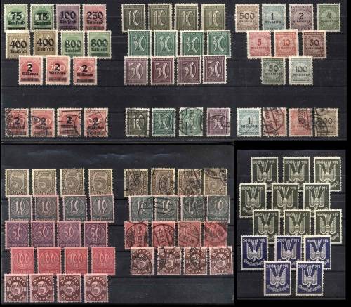 German Empire Superb Mint* and used selection