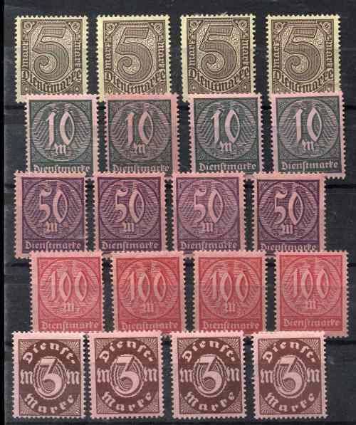 German Empire Superb Mint* and used selection
