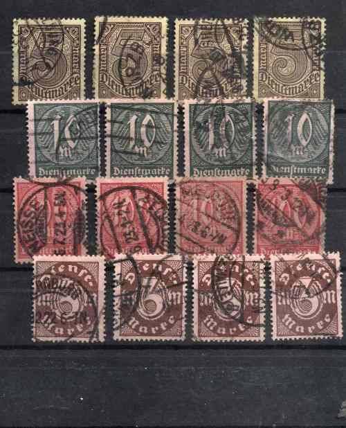 German Empire Superb Mint* and used selection