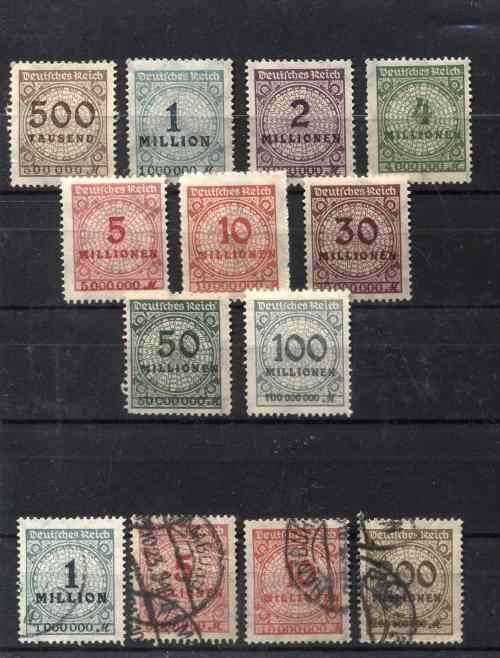 German Empire Superb Mint* and used selection
