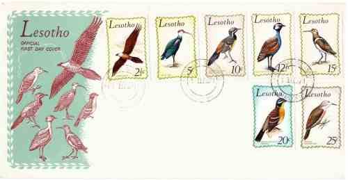 Lesotho 1971 Birds cover