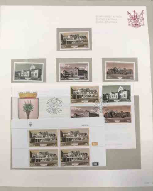 Nice S.W.A. collection 1982 to 1986 - all issues MNH controls & sets, covers & postcards sets!