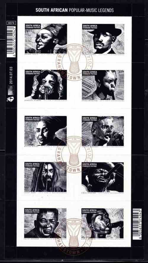 Modern RSA Self Adhesive sheetlets x 8 CTO cancelled incl P.E. cent , lighthouses etc