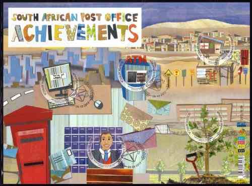 Modern RSA Self Adhesive sheetlets x 8 CTO cancelled incl P.E. cent , lighthouses etc