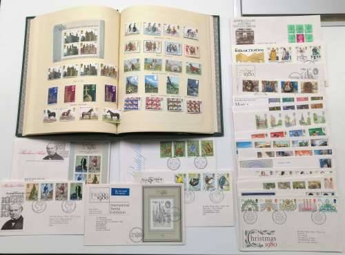 Great Britain lot - 1970s/80s stamps & covers