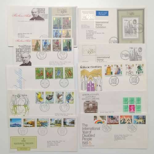 Great Britain lot - 1970s/80s stamps & covers
