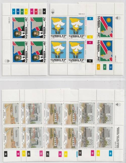 Mint SWA , Namibia sets,part sets Sheets (Great Accumulation)